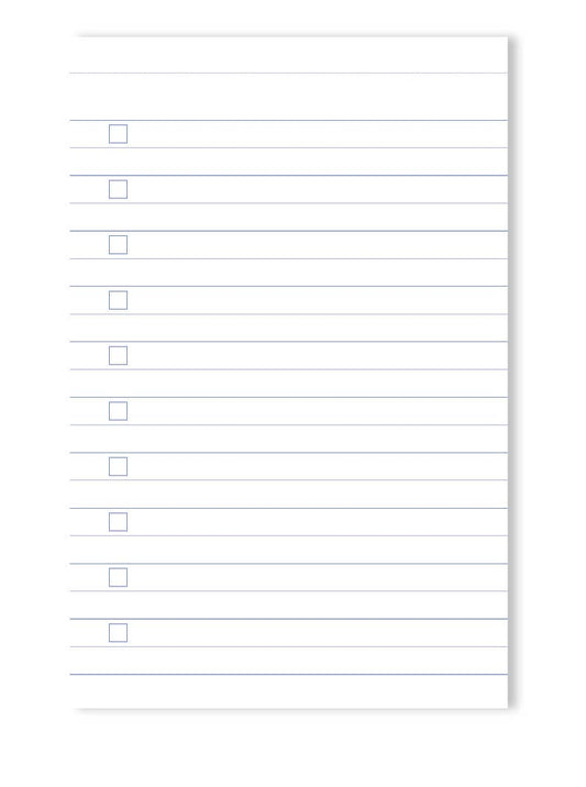 Fabrique Notepad - Stripes Blue