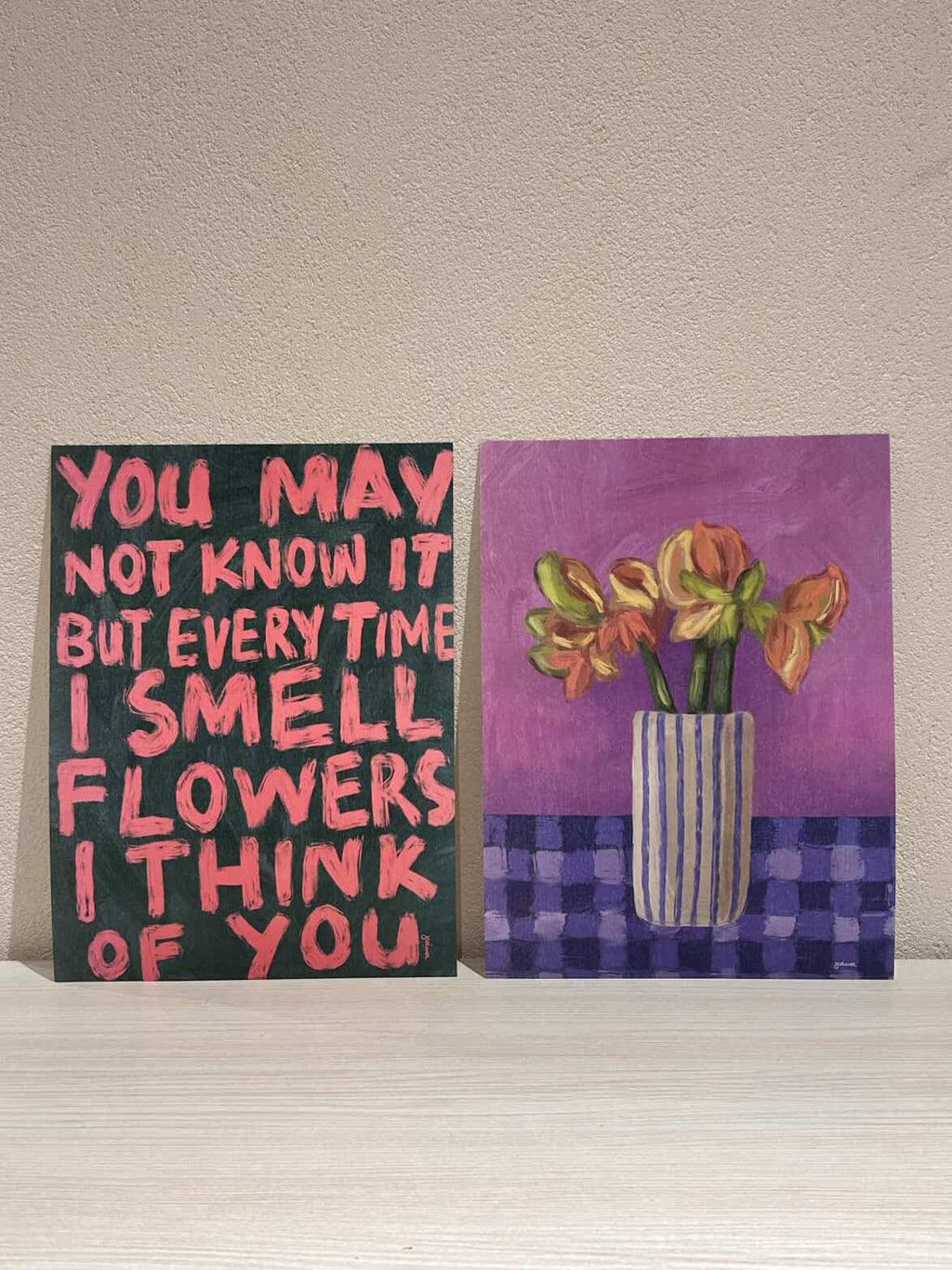 Striped Vase | Poster