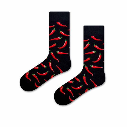 Spicy Socks – Red Chiles 🌶️🔥