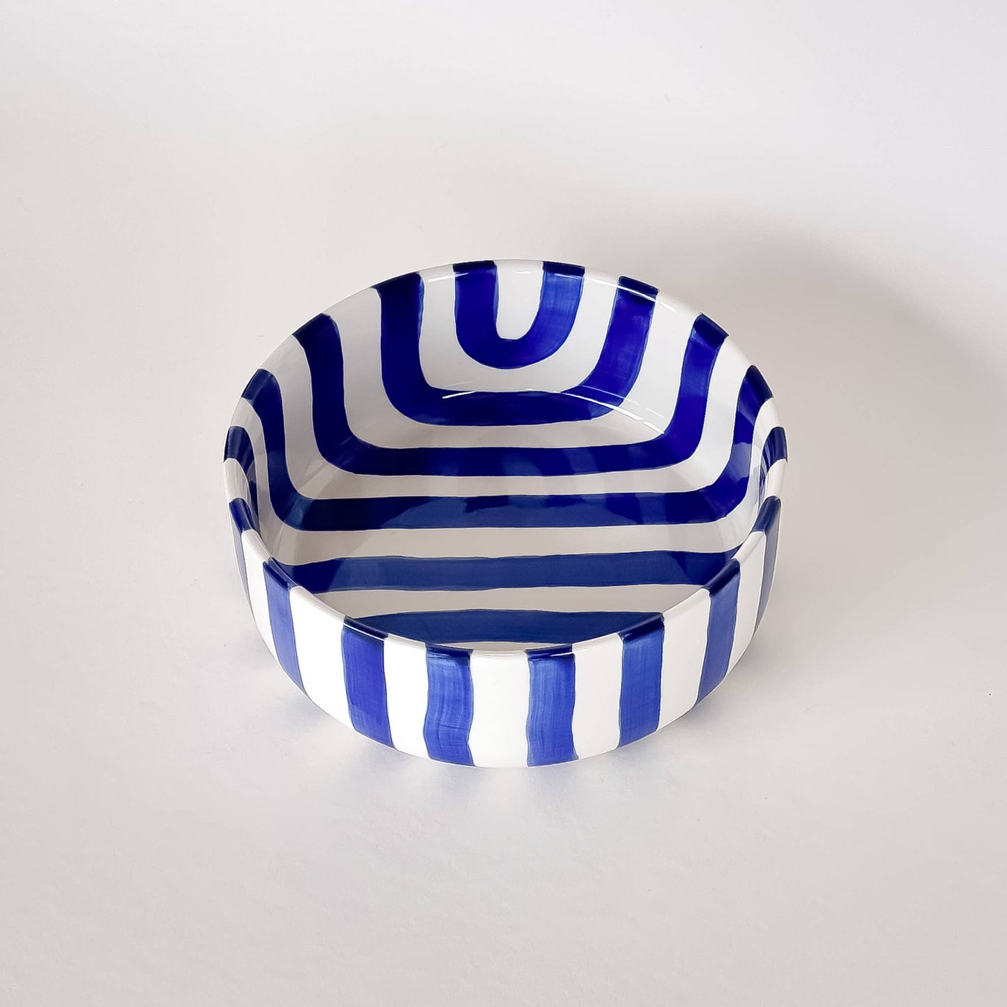 Bowl Stripes - sea blue
