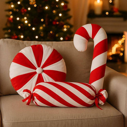 CANDY XMAS CUSHION STICK 53X26CM 210GR