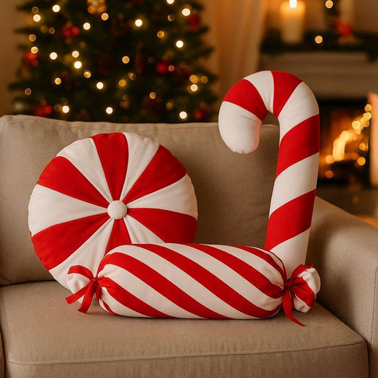 CANDY XMAS CUSHION STICK 53X26CM 210GR