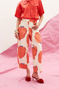 The Denim Pants - Fraise