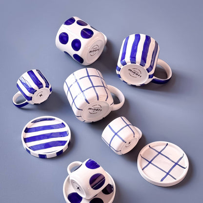 Beaker Stripes - sea blue