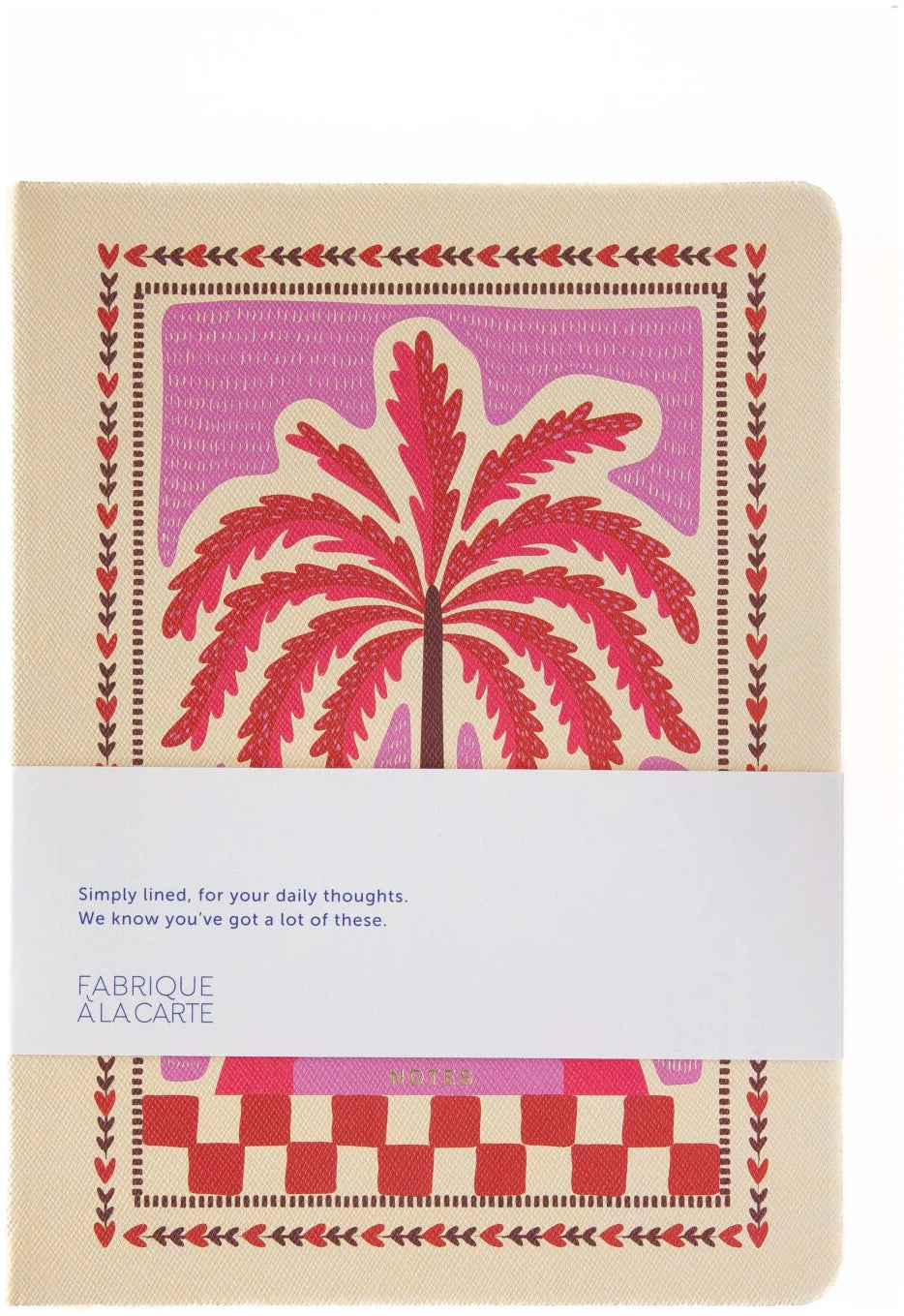 Fabrique Notebook Palmtree Pink