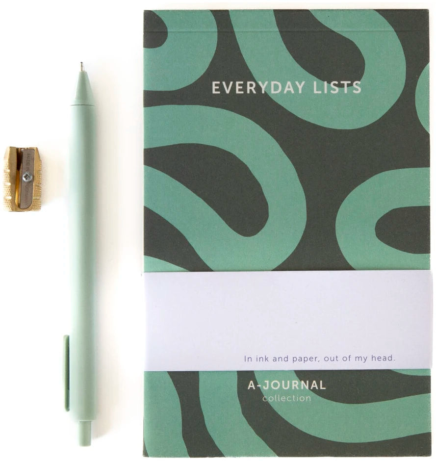 A-Journal Notepad Flow Mint