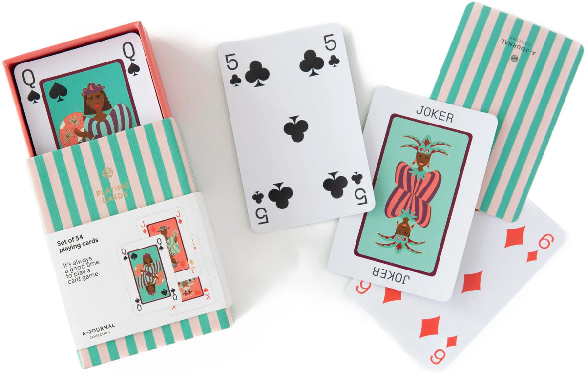 A-Journal Playing Cards – Green