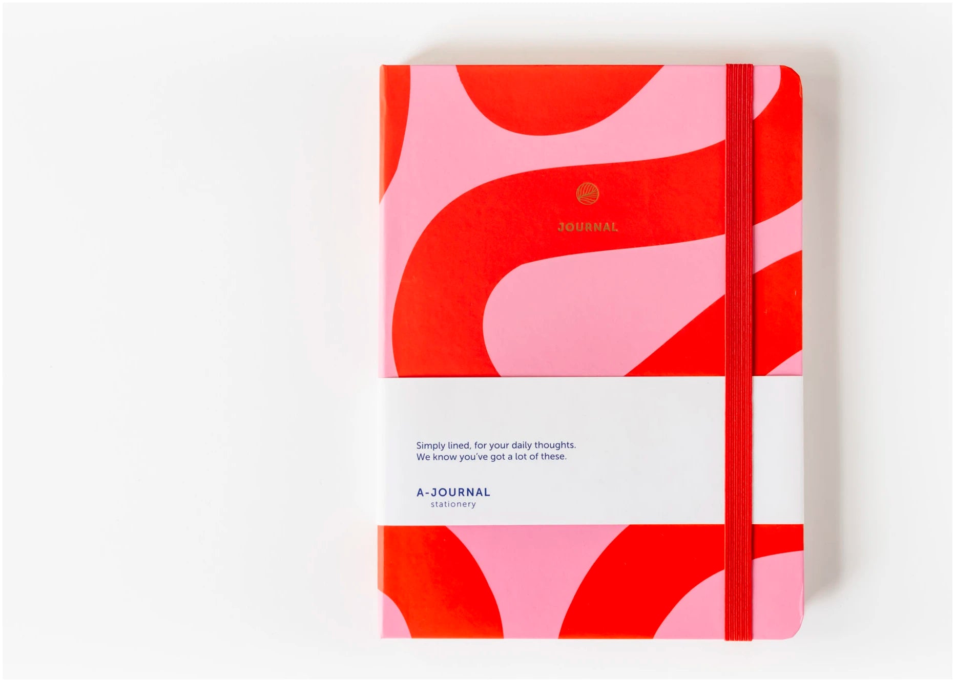 A-Journal Notebook – Flow Pink