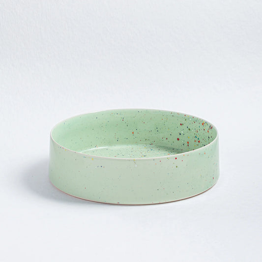 Party Serving Bowl Green 26cm