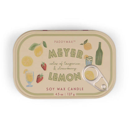 Bistro Κερί σε Μεταλλικό Δοχείο – Meyer Lemon