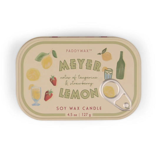 Bistro Κερί σε Μεταλλικό Δοχείο – Meyer Lemon