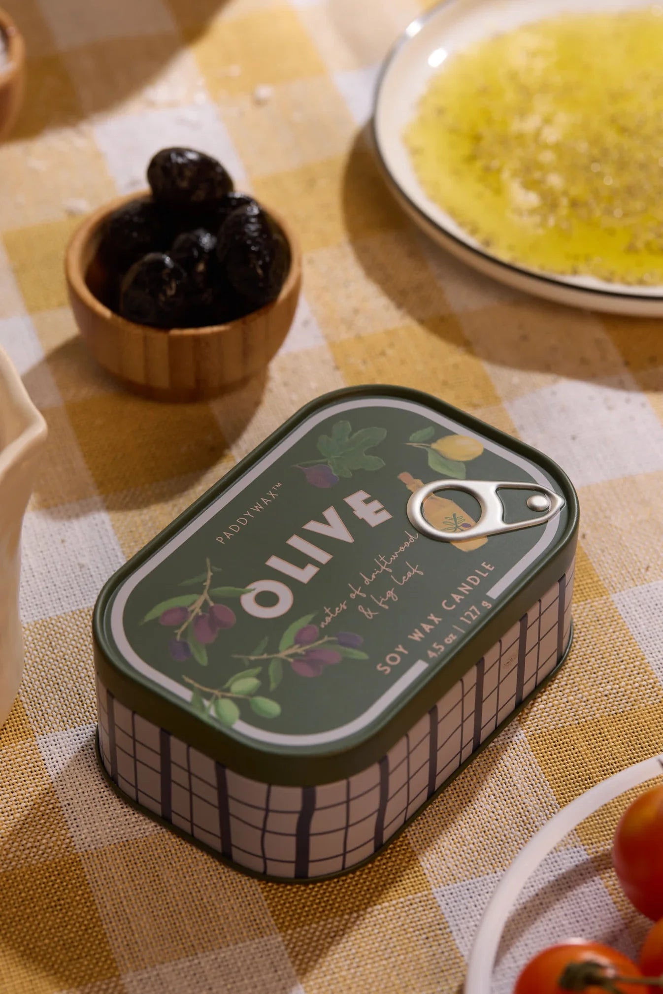 Bistro Κερί σε Μεταλλικό Δοχείο – Fig & Olive