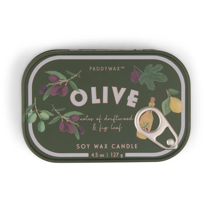 Bistro Κερί σε Μεταλλικό Δοχείο – Fig & Olive