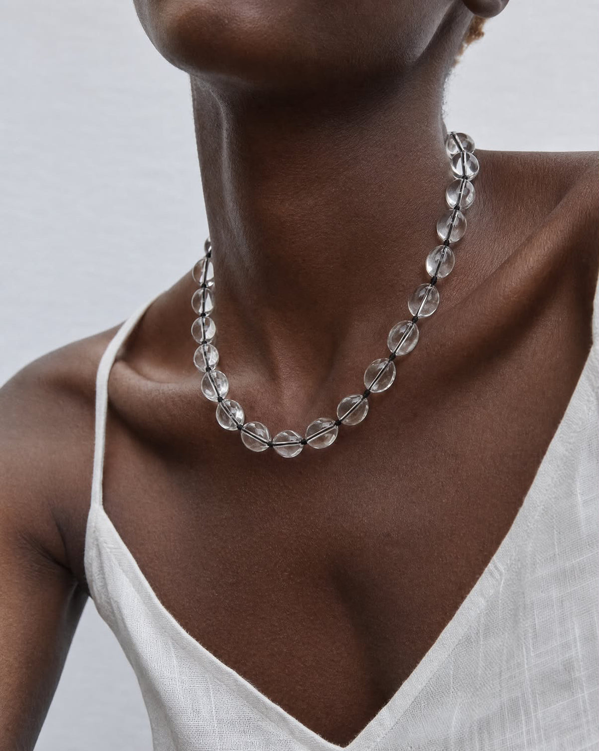 Melita Necklace - Black Cord