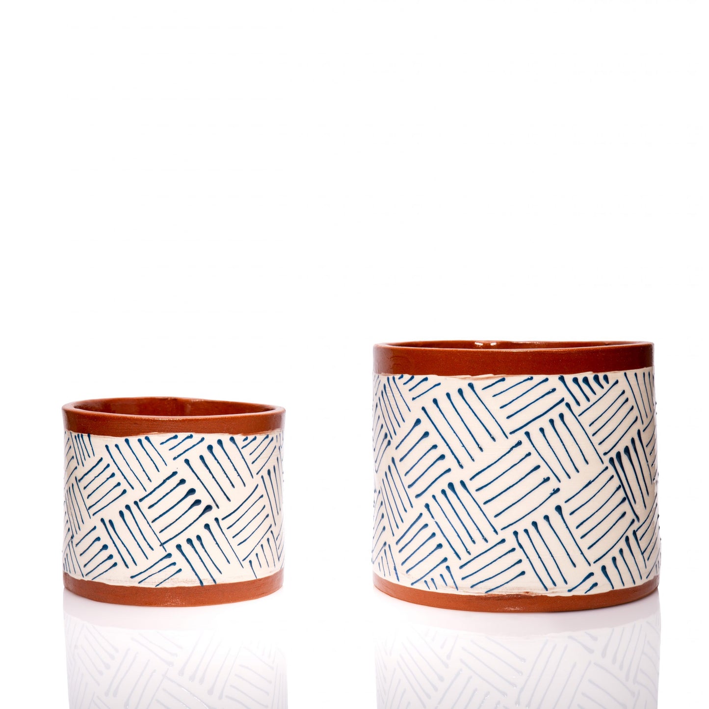 Terracotta plant pot