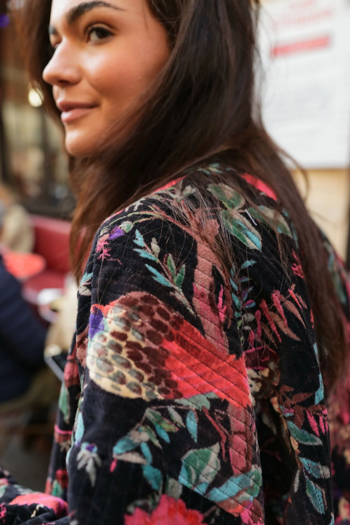 Bloom Velvet Jacket