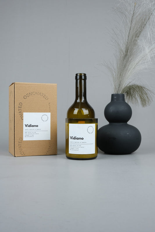Vidiano Soy Wine-Candle