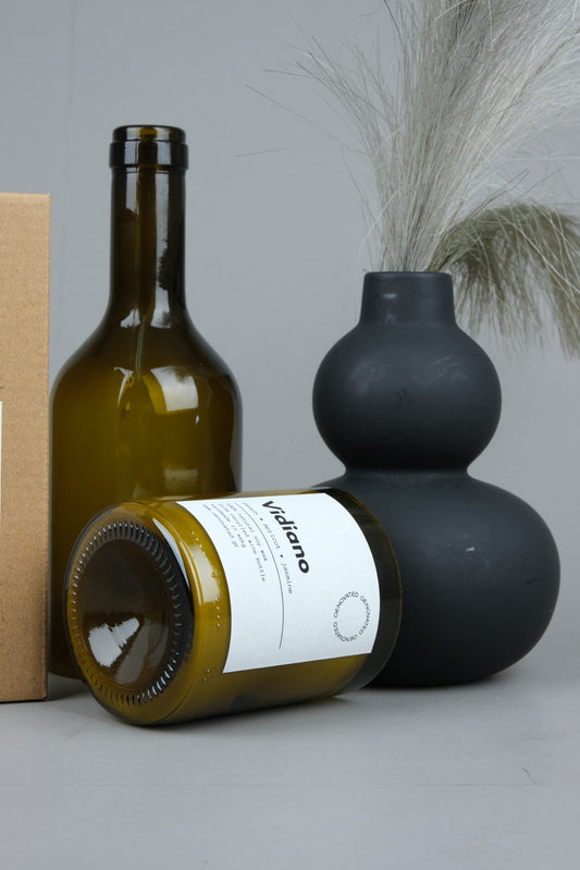 Vidiano Soy Wine-Candle