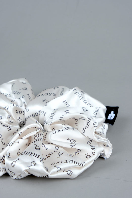 Grape Varieties Jumbo Scrunchie
