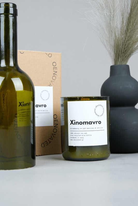 Xinomavro Soy Wine-Candle