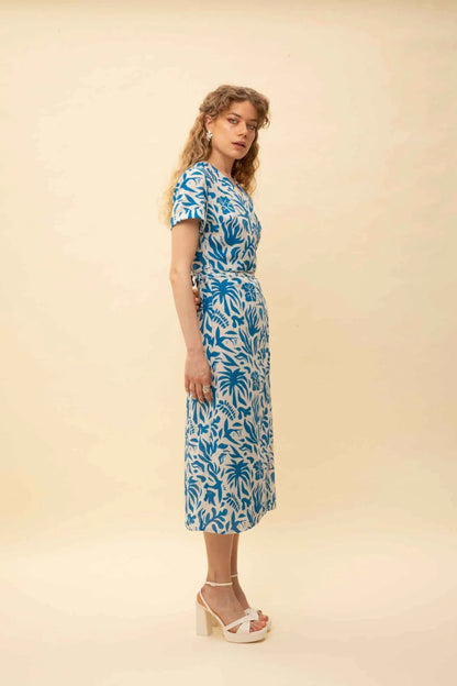 DAPHNE ALEX - Oasis Wrap Dress