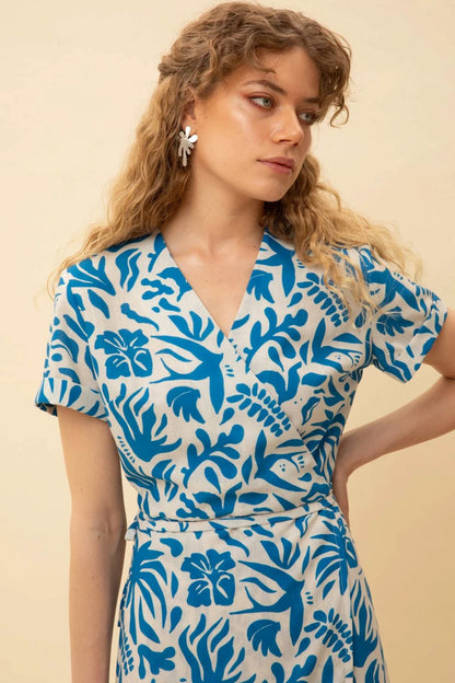 DAPHNE ALEX - Oasis Wrap Dress