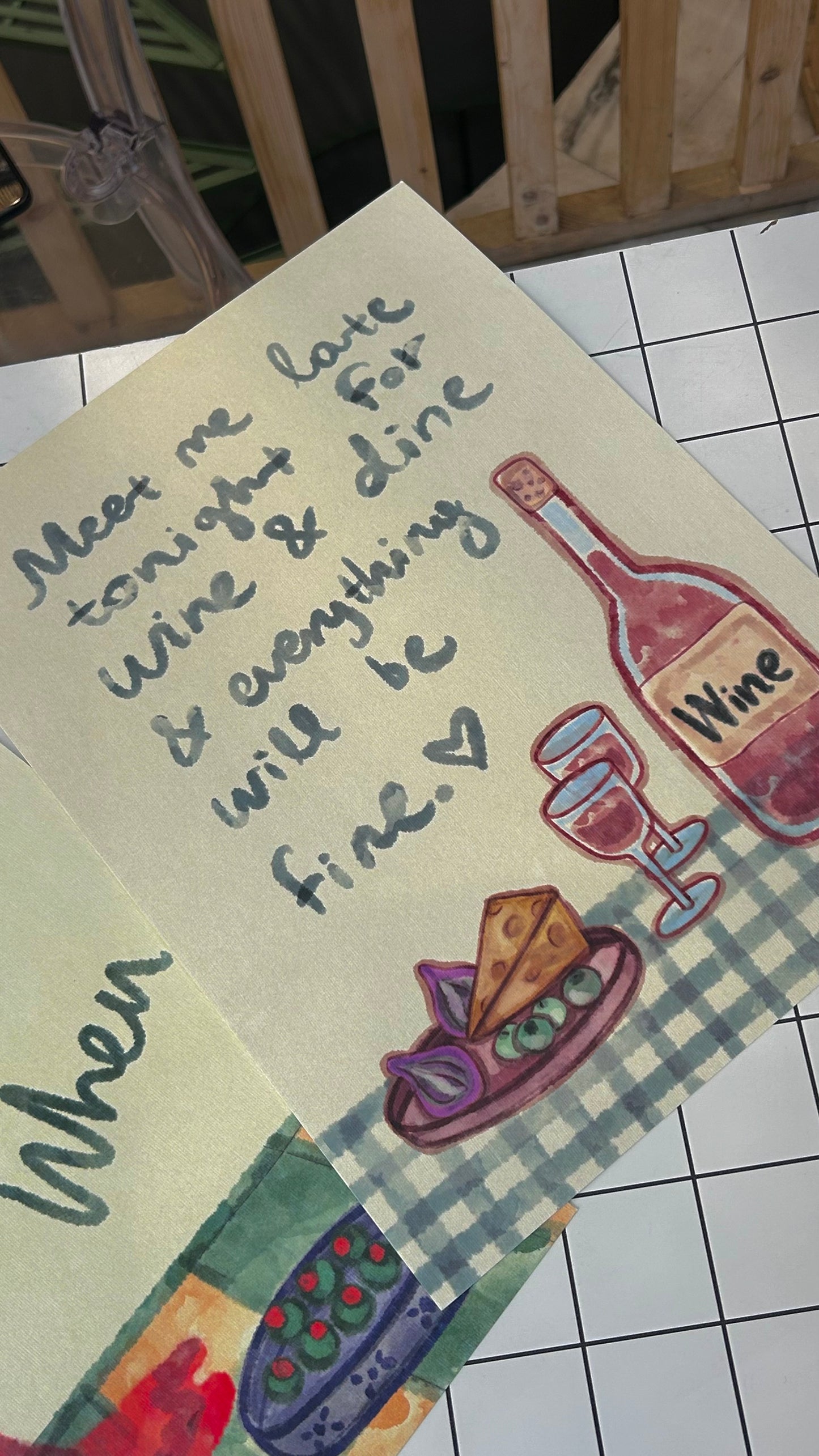 Wine & Dine | Art Print