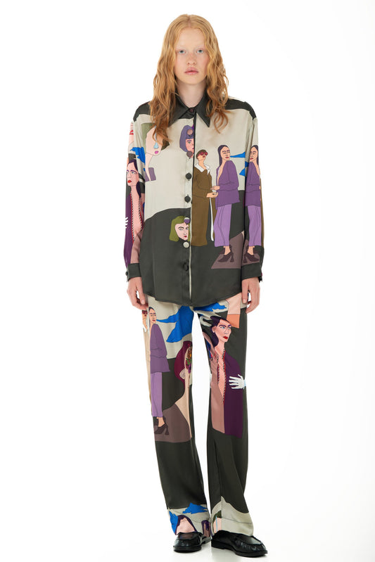 Falling Long Sleeve Shirt