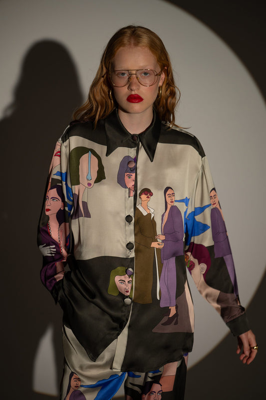 Falling Long Sleeve Shirt