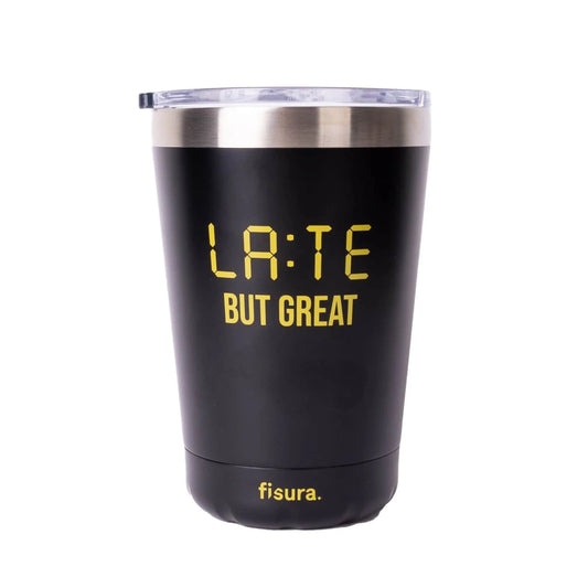 "Late But Great" Thermos Mug