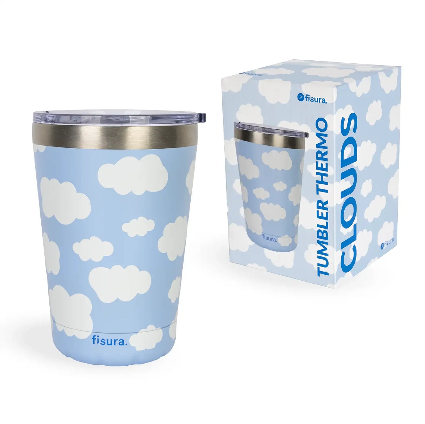 "Clouds" Thermos Mug