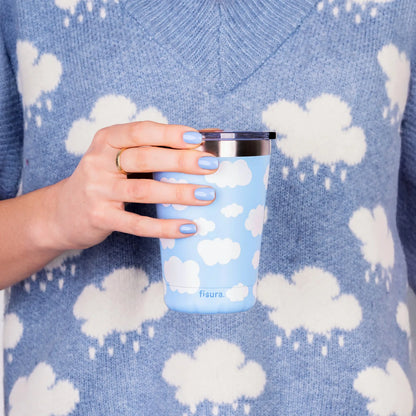 "Clouds" Thermos Mug