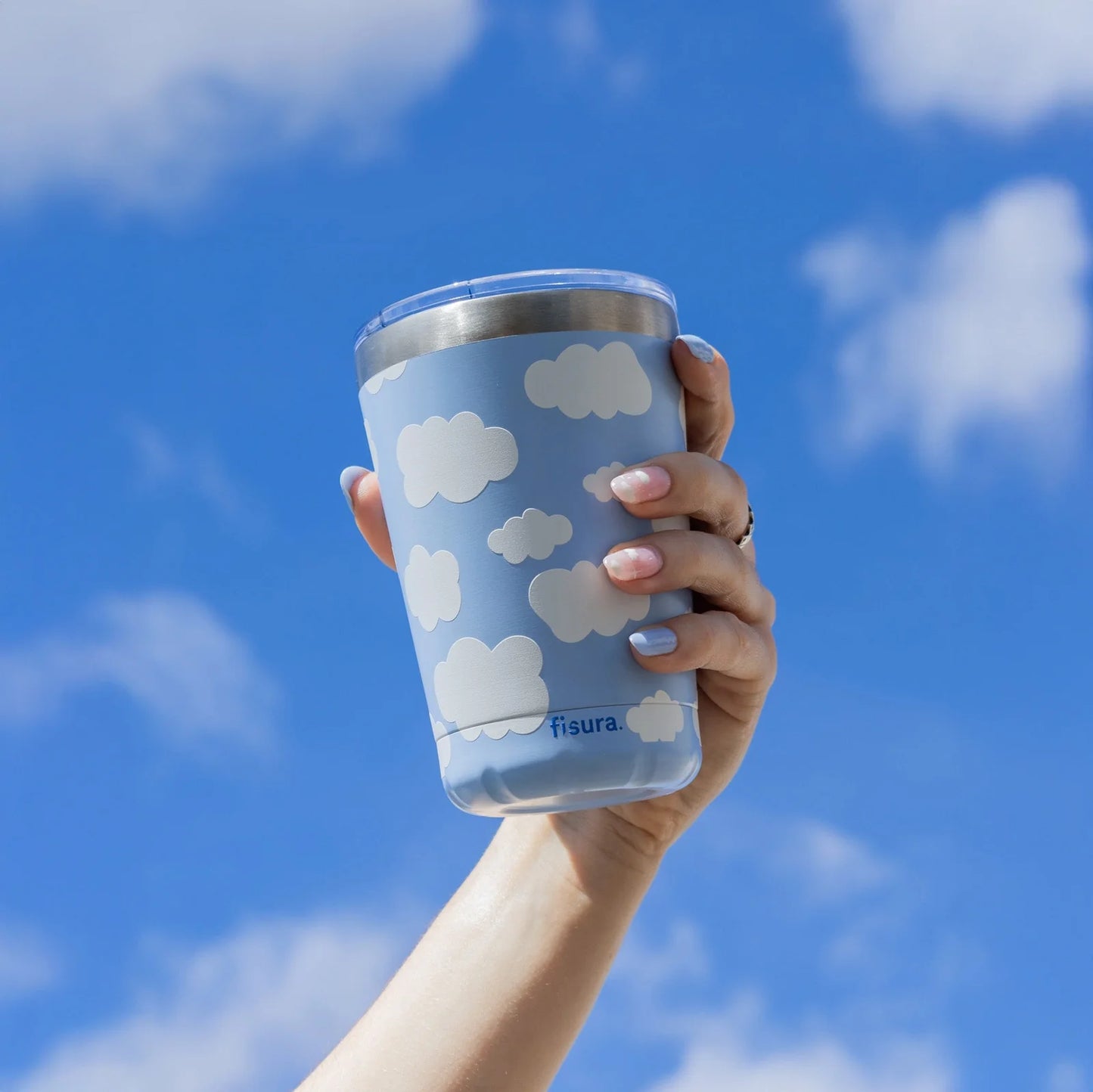 "Clouds" Thermos Mug