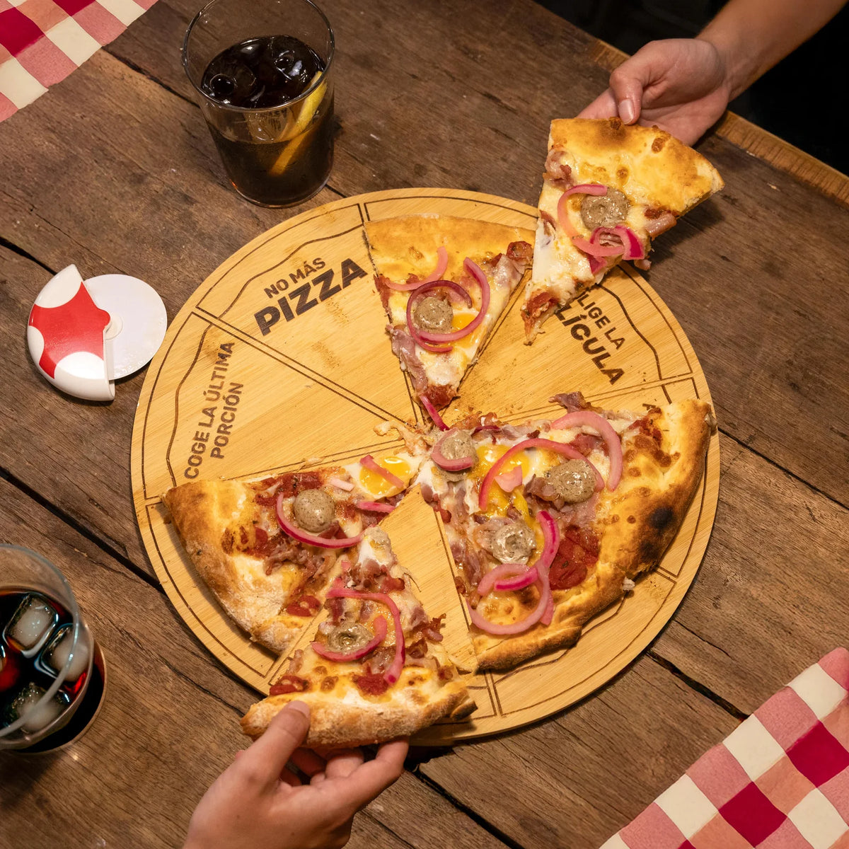 Spanish Pizza Plate