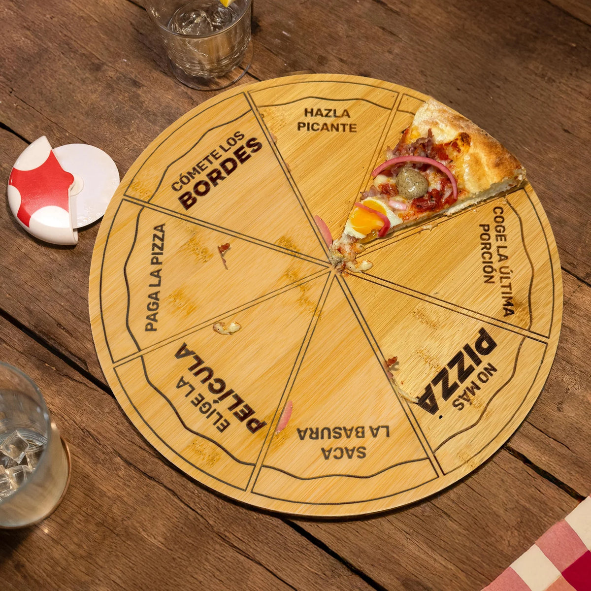 Spanish Pizza Plate