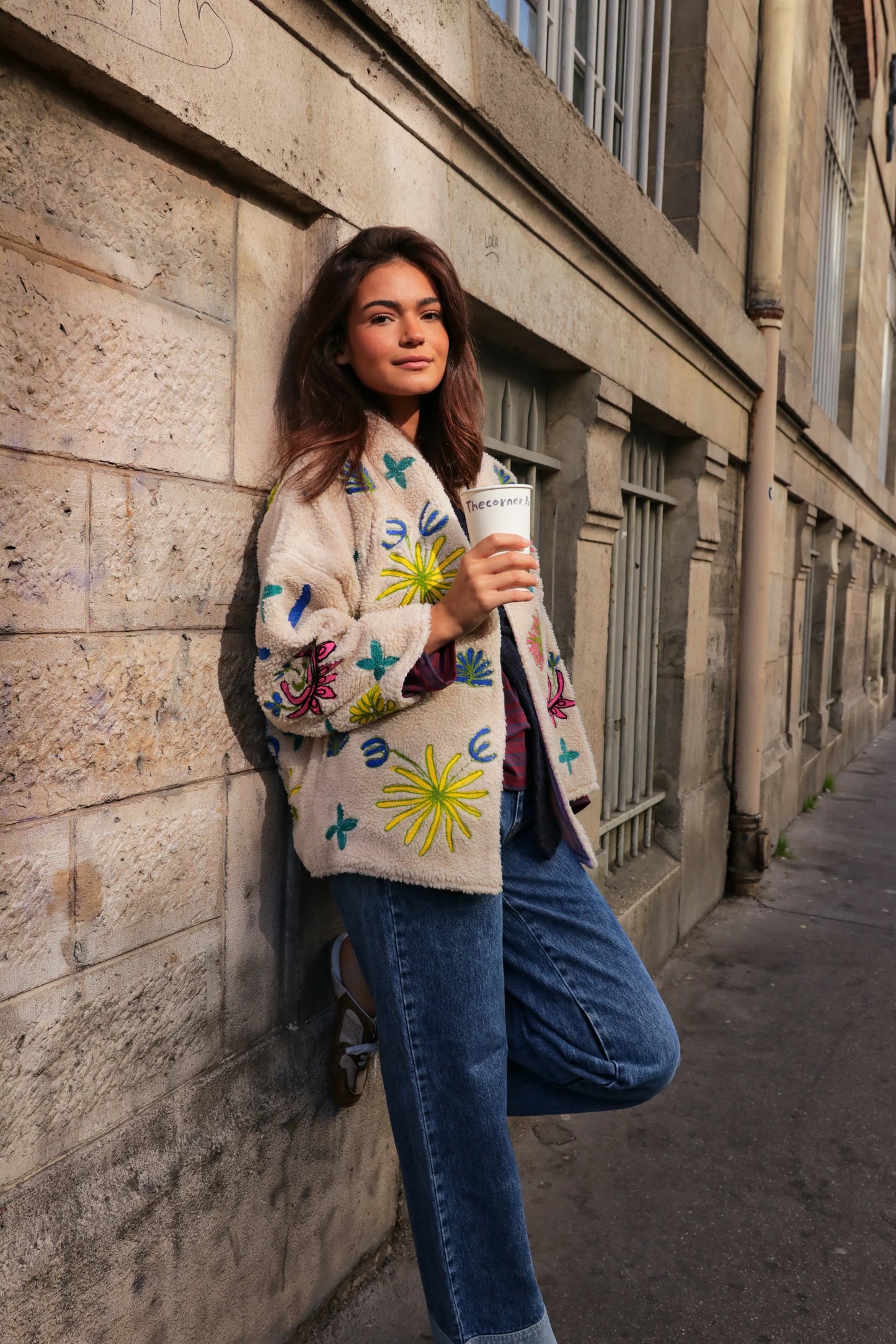 Embroidered Jacket - Sun