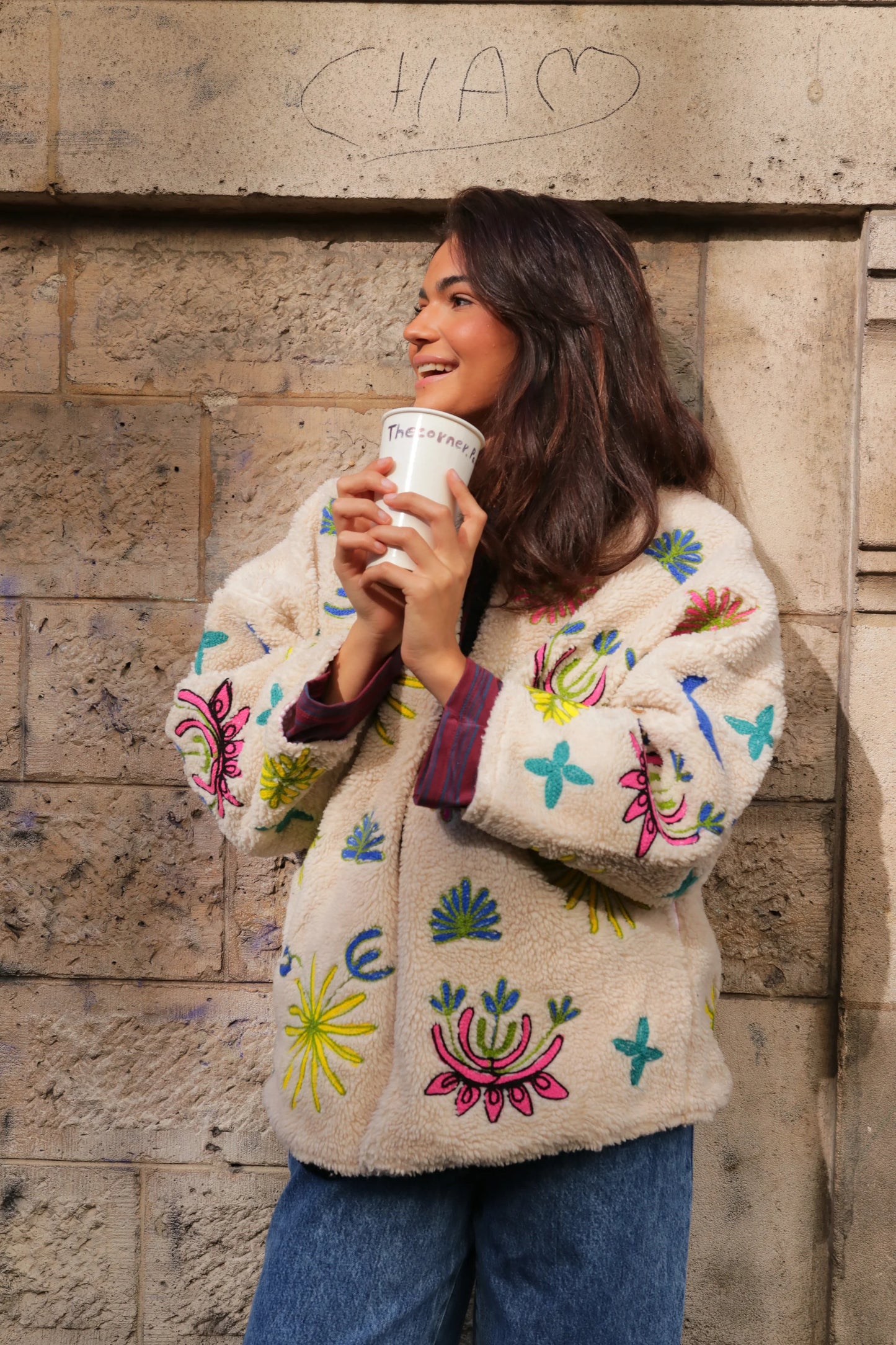 Embroidered Jacket - Sun