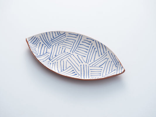Terracotta Leaf ceramic plates - Σετ κεραμικών πιάτων