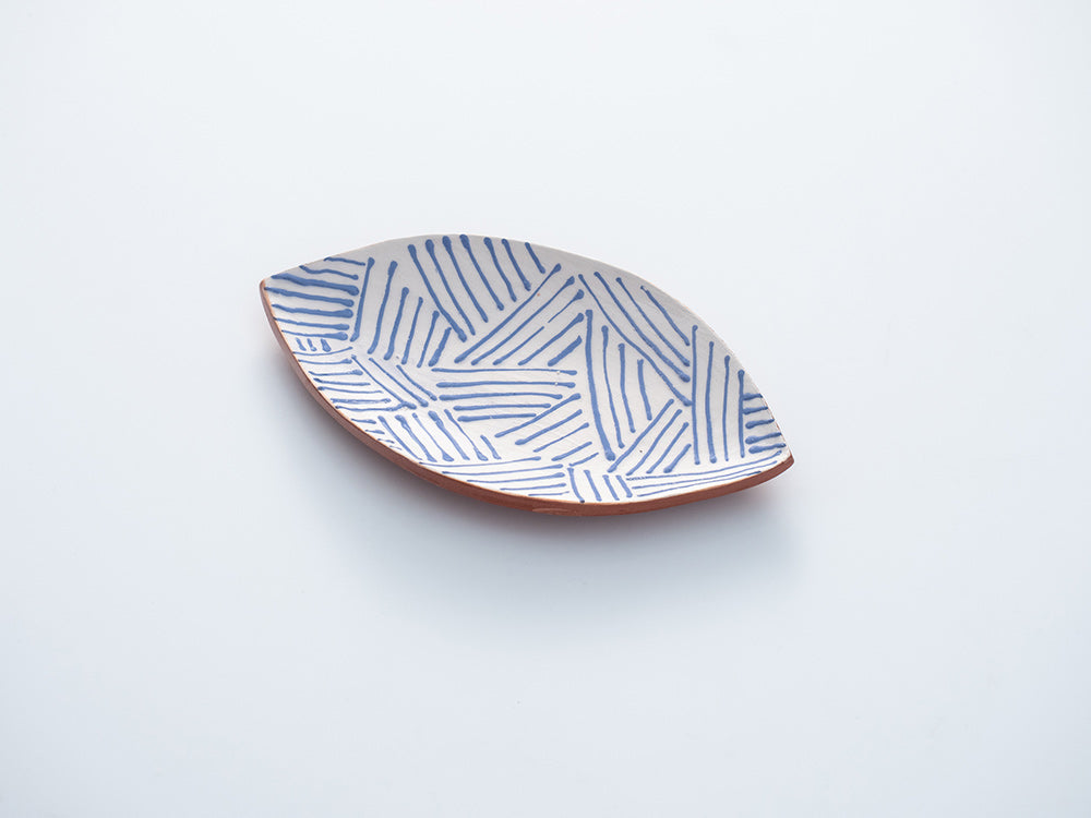 Terracotta Leaf ceramic plates - Σετ κεραμικών πιάτων
