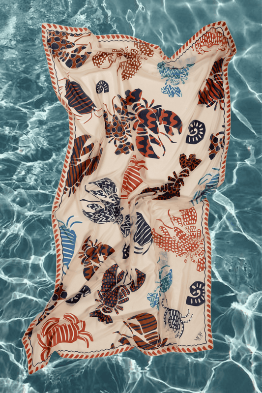 LOBSTERA BEIGE PAREO