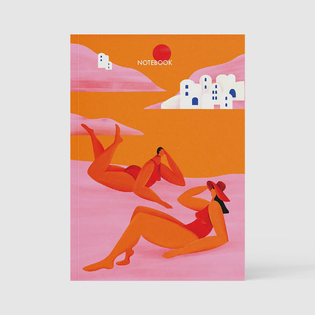 Golden Horizon Hues Notebook