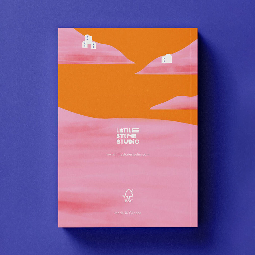 Golden Horizon Hues Notebook