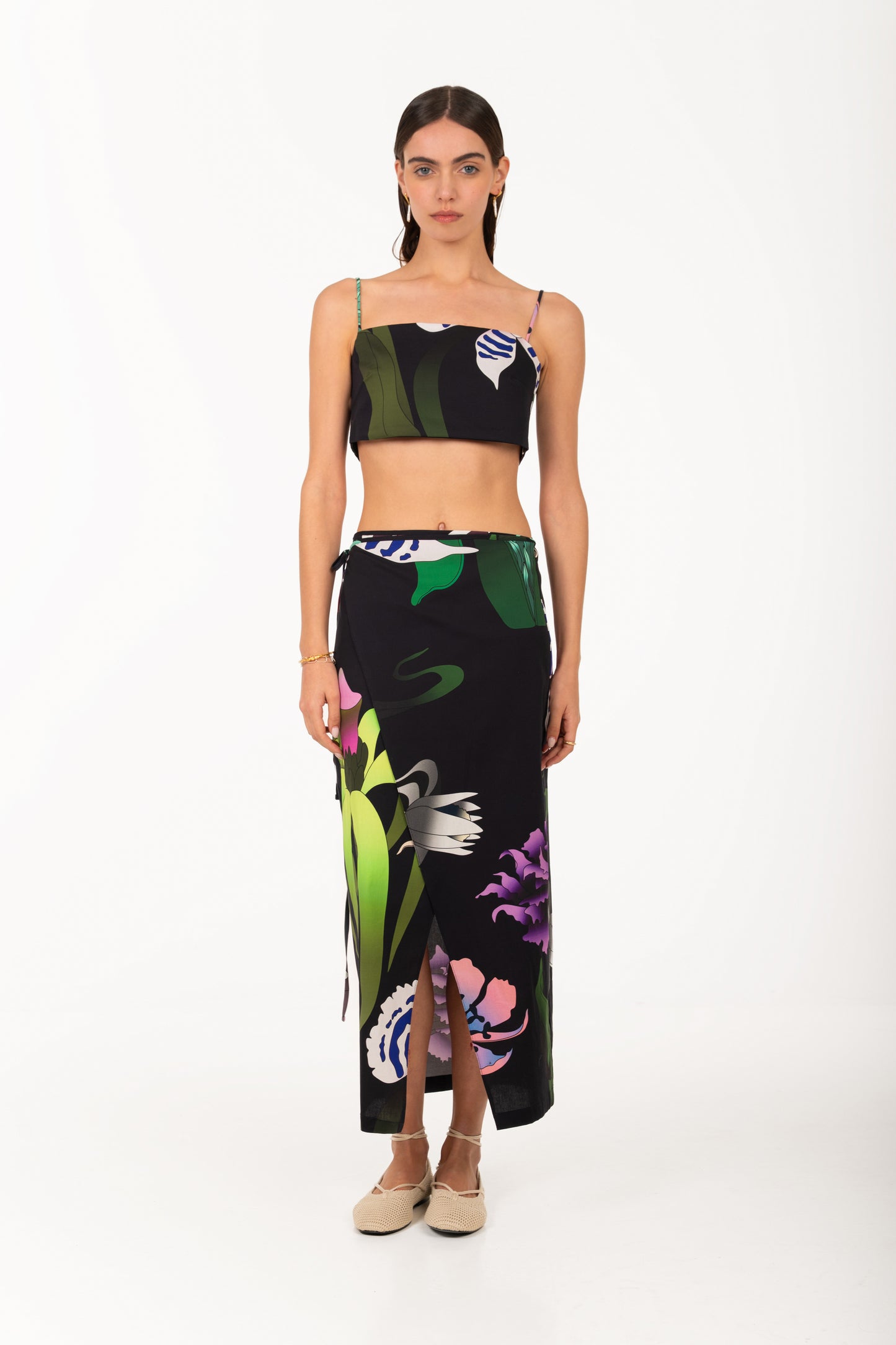 Urban seabed Wrap Skirt