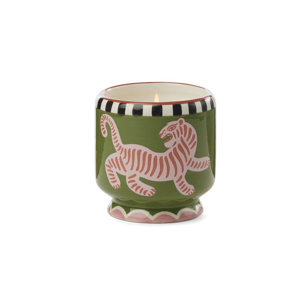 Κεραμικό κερί σόγιας / Black Cedar & Fig / Tiger