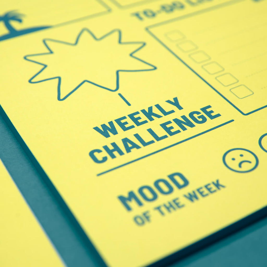 Weekly Playground Planner – Lime Yellow