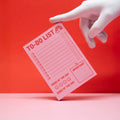 Playground To-Do List – Pink Red