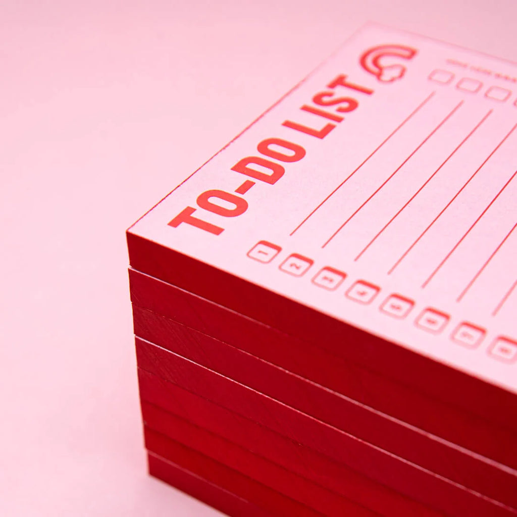 Playground To-Do List – Pink Red