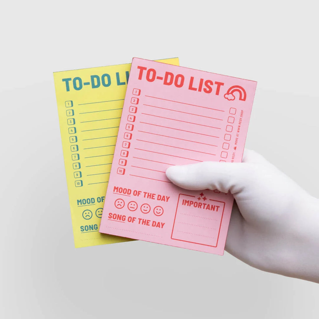 Playground To-Do List – Pink Red