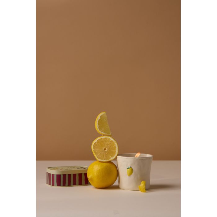 Meyer Lemon | Φυτικό Κερί σε Κεραμικό Δοχείο