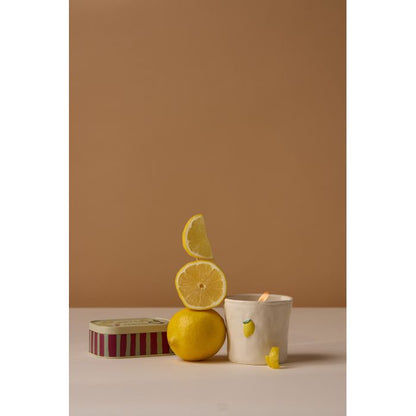 Meyer Lemon | Φυτικό Κερί σε Κεραμικό Δοχείο